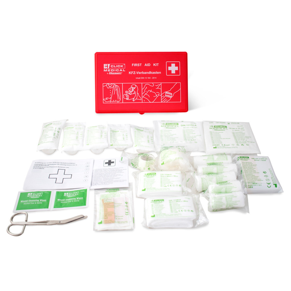 Beeswift German Vehicle First Aid Kit Din 13164 In Travel Box