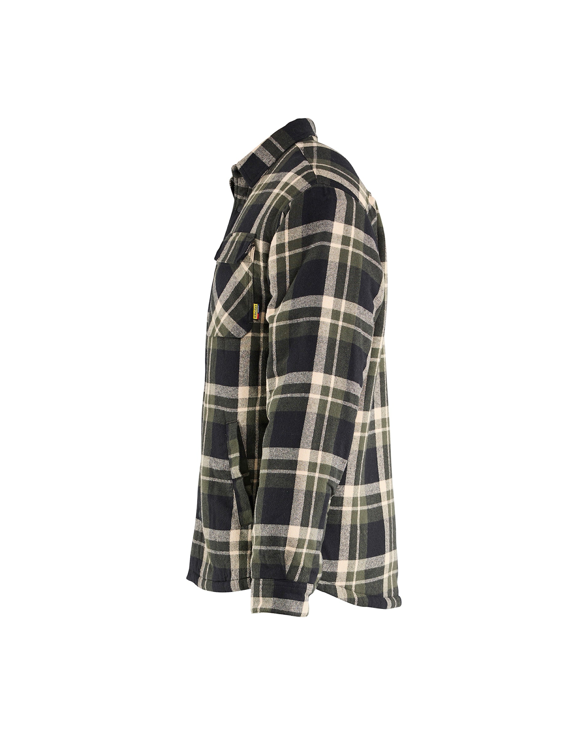 Blaklader Pile-Lined Flannel Shirt