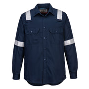 Portwest FR Lightweight Anti-static Shirt #colour_navy