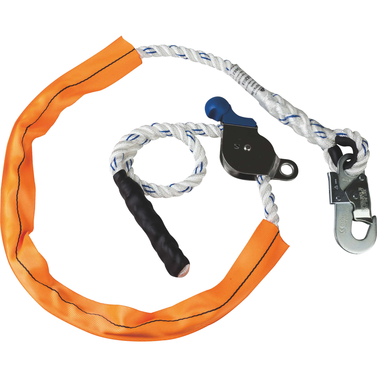 DeltaPlus EX118 Work Positioning Lanyard – Durable & Adjustable for Intensive Use