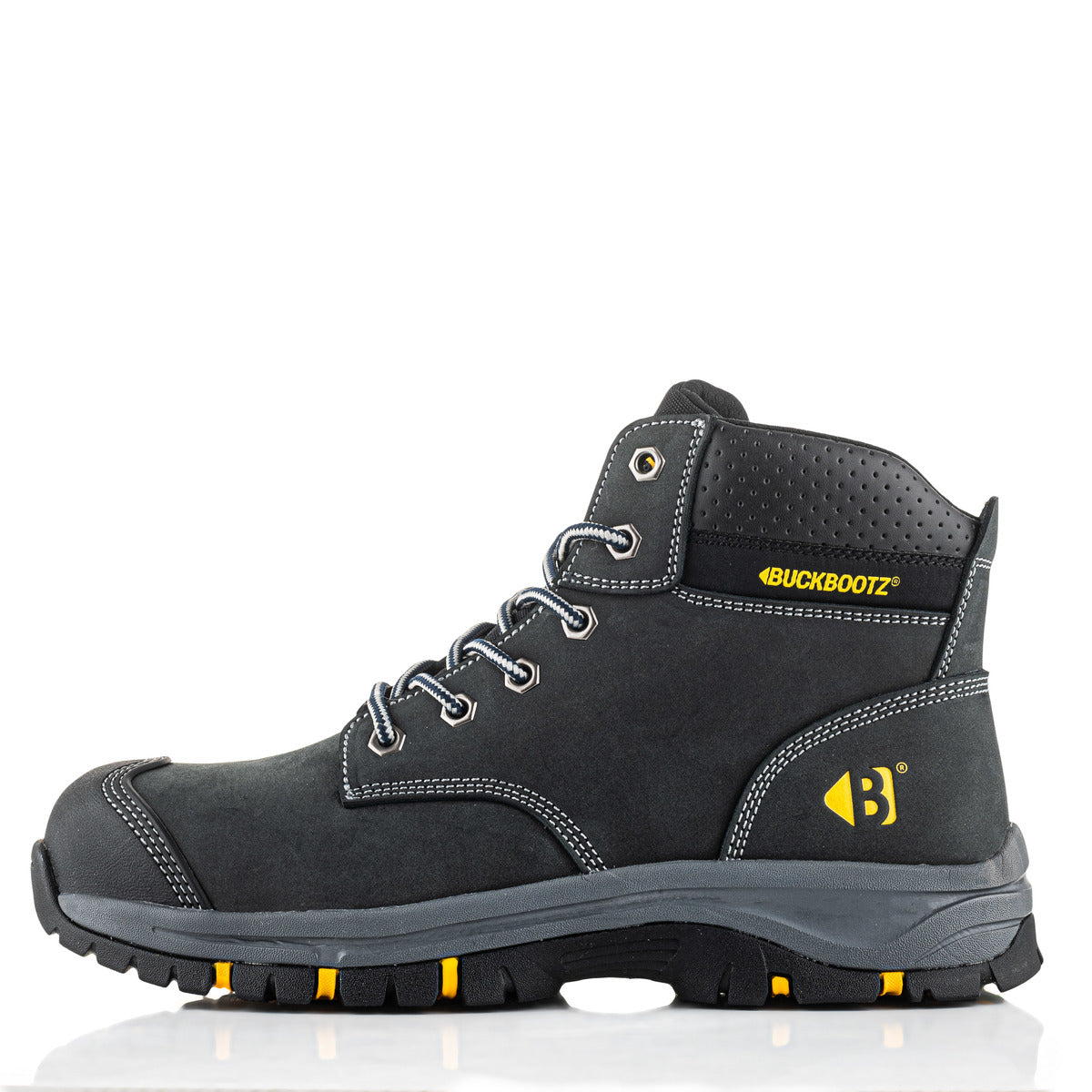 Buckbootz WIZARDZ Leather Safety Lace Boot