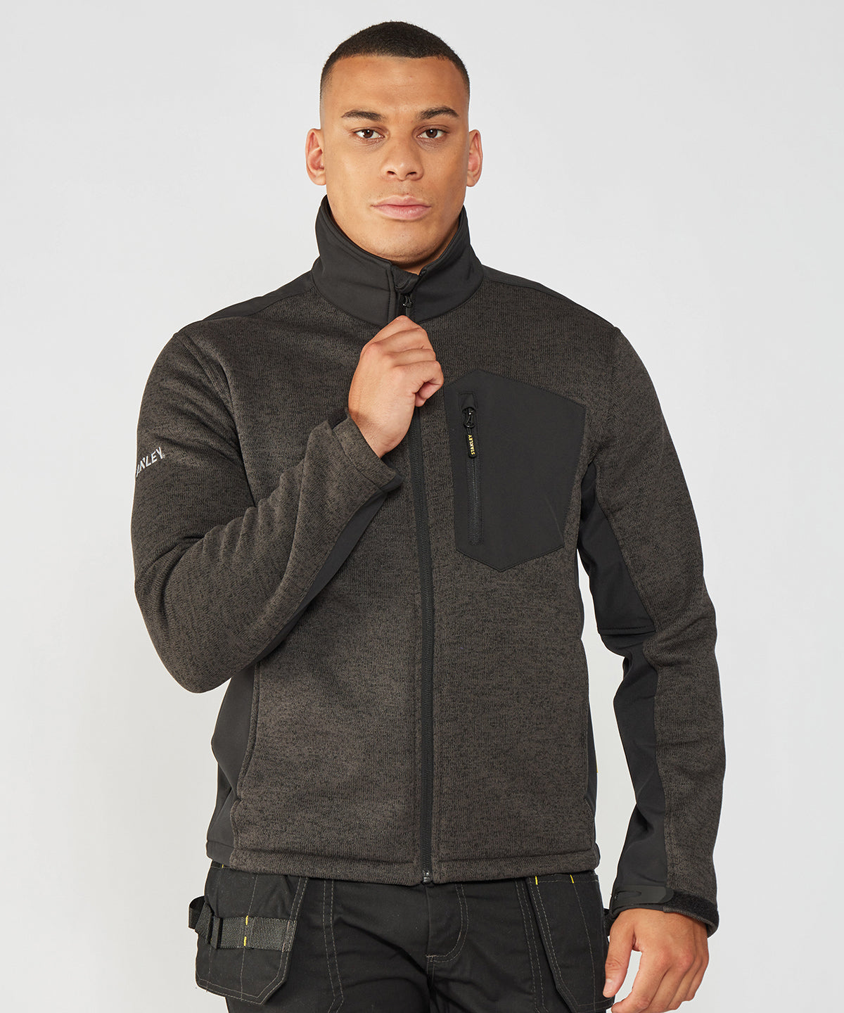 Stanley Workwear Brady Zip-Through Knitted Fleece