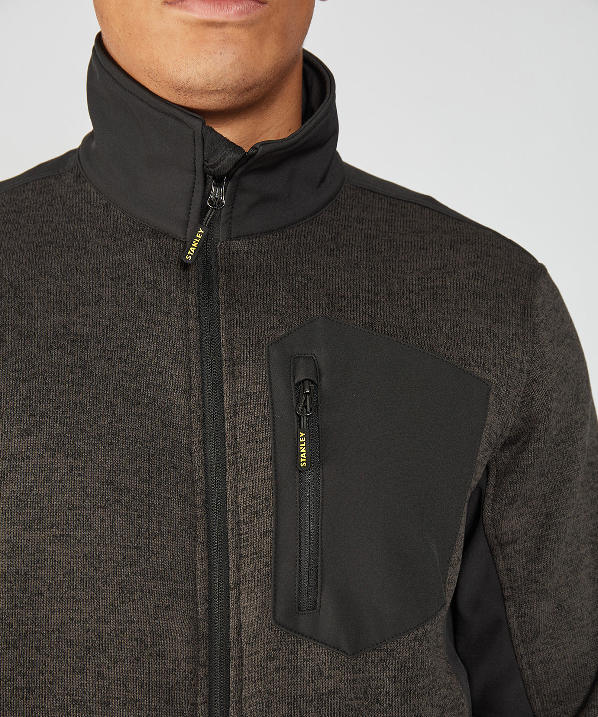 Stanley Workwear Brady Zip-Through Knitted Fleece