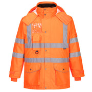 Portwest Hi-Vis 7-in-1 Traffic Jacket