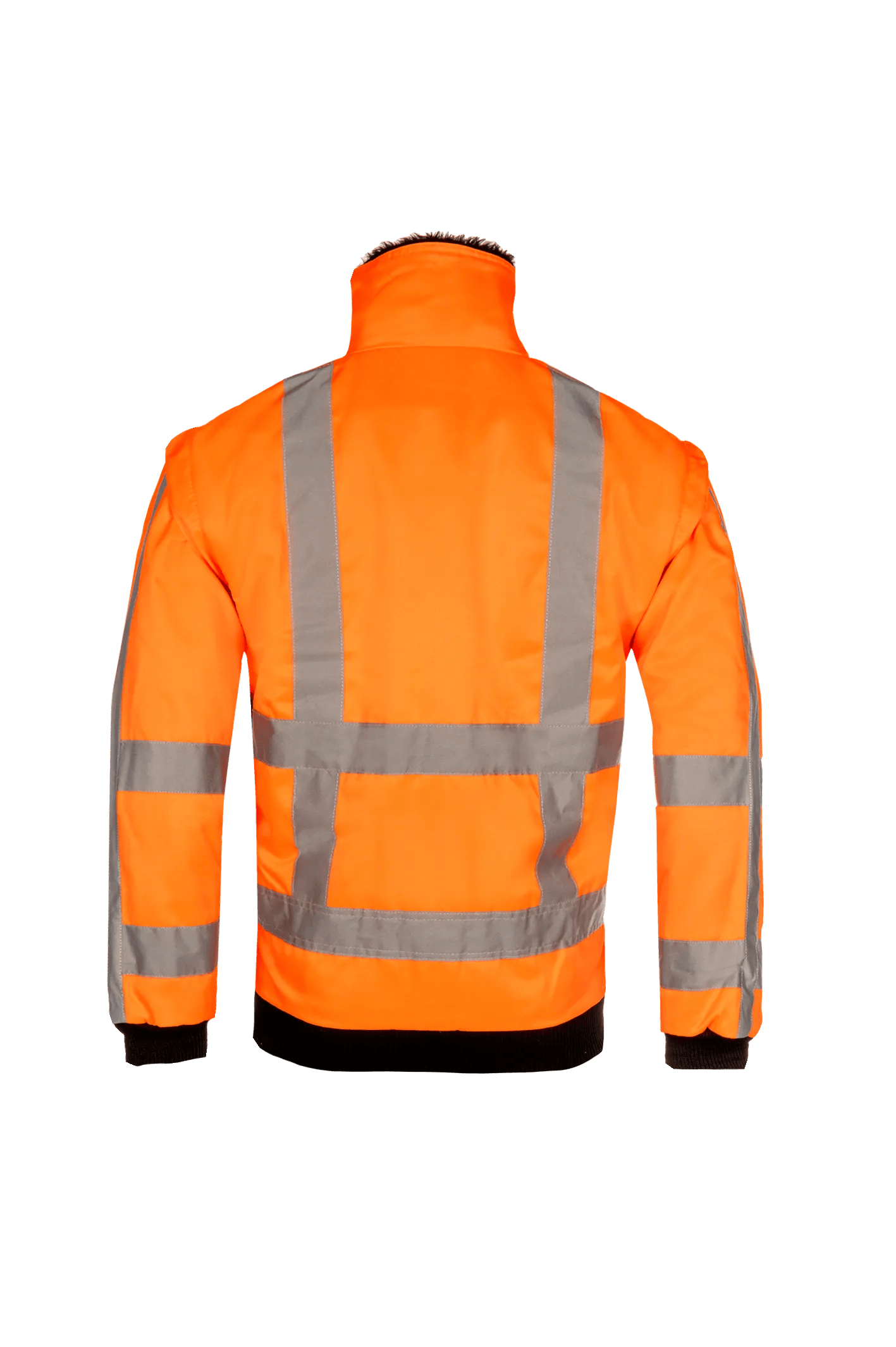 Sioen Eagle Hi-Vis Winter Bomber Jacket With Detachable Sleeves (Rws)