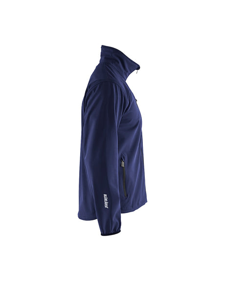 Blaklader Light Softshell Jacket 4952 #colour_navy-blue-black