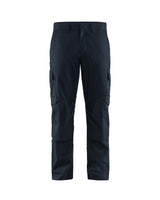 Blaklader Industry Trousers Stretch with Knee Pad Pockets 1448 #colour_dark-navy-black