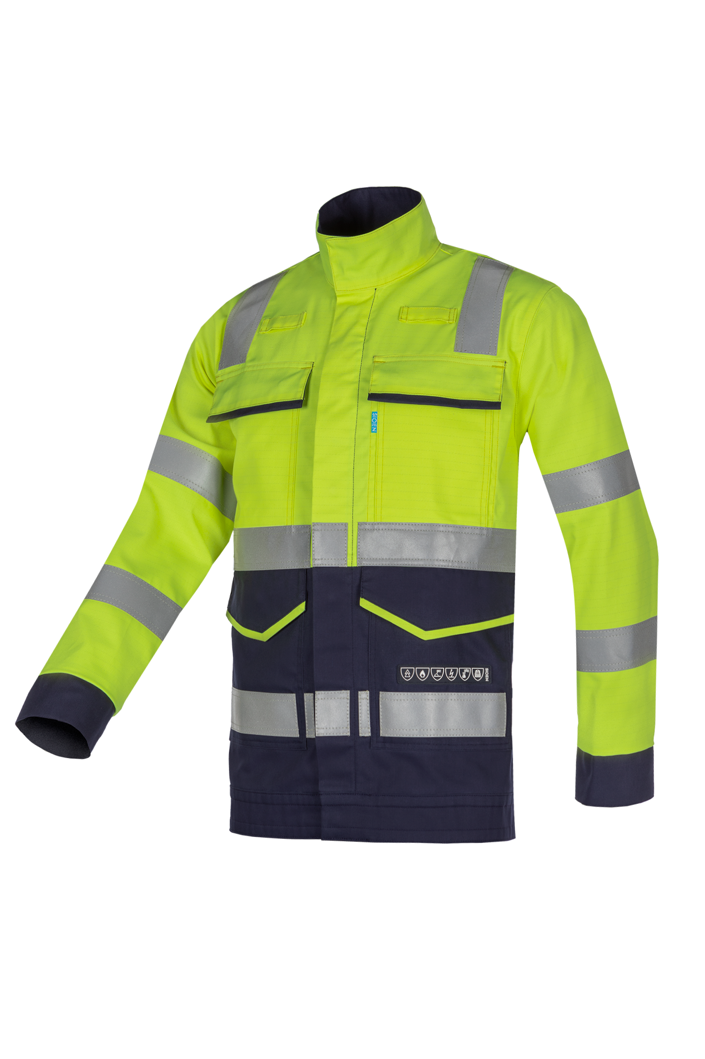 Sioen Komodo Hi-Vis Eco Jacket With Arc Protection (Apc1)