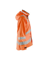 Blaklader Rain Jacket Hi-Vis Level 3 4327 #colour_orange