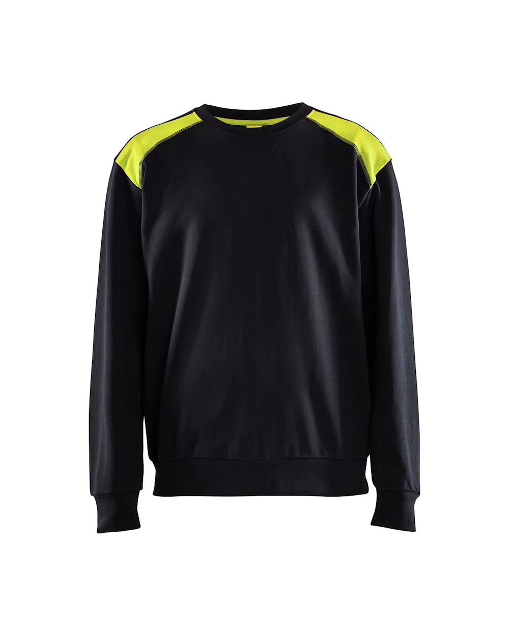 Blaklader Sweatshirt 3580 #colour_black-hi-vis-yellow