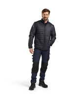 Blaklader Warm-Lined Jacket 4710 #colour_black-dark-navy-blue