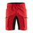 Blaklader Service Shorts Stretch 1449 #colour_red-black