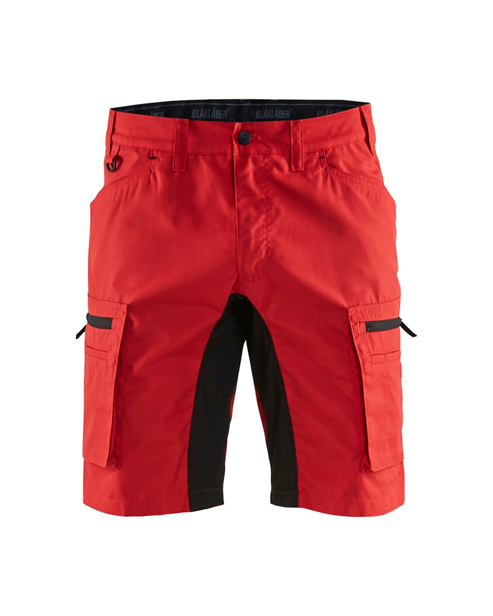 Blaklader Service Shorts Stretch 1449 #colour_red-black