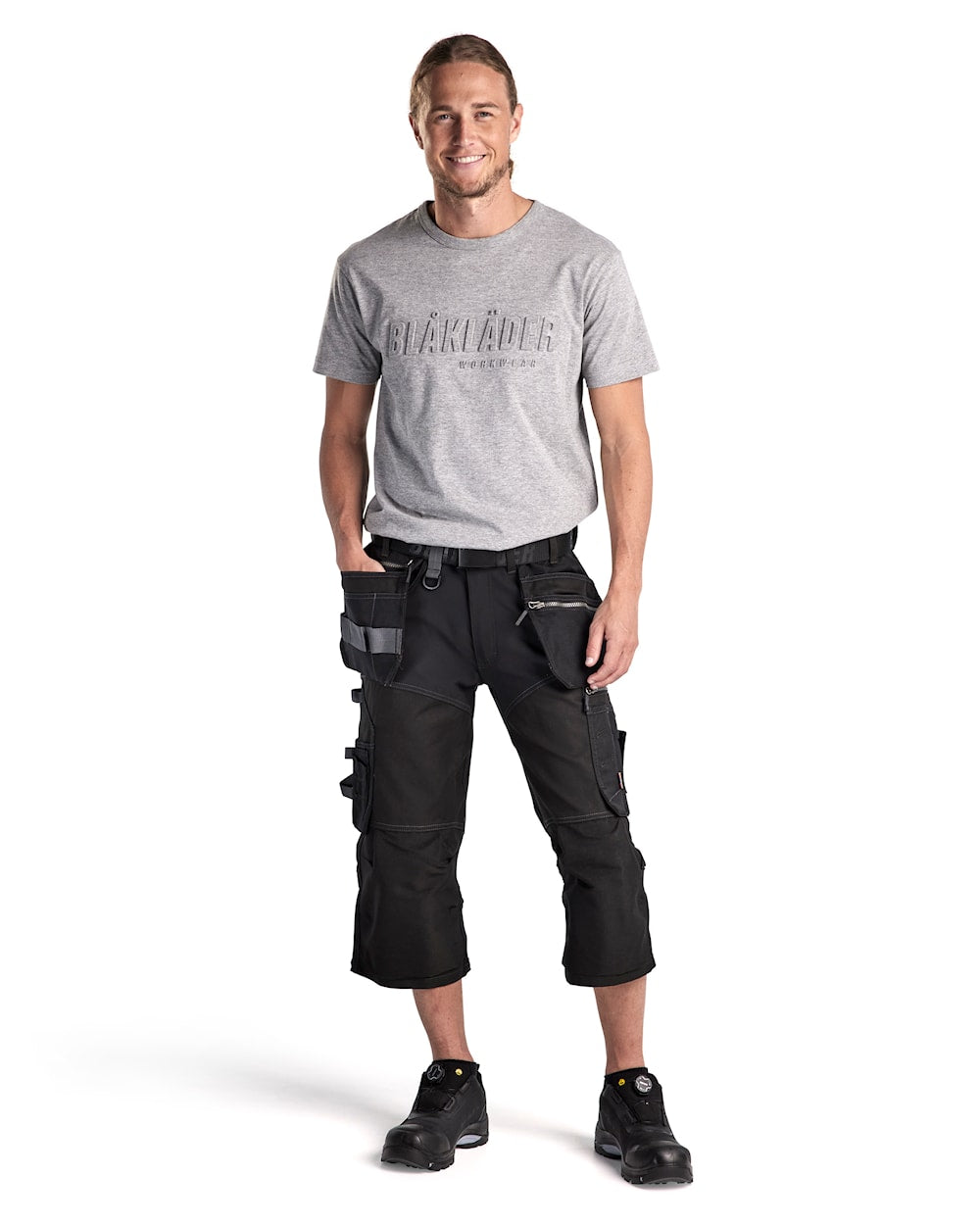 Blaklader Stretchy Pirate Trousers 1597 #colour_black