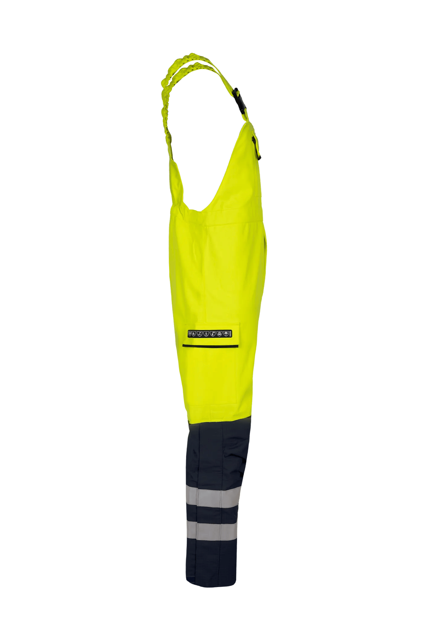 Sioen Pedley Hi-Vis Bib & Brace With Arc Protection (Cl 2)