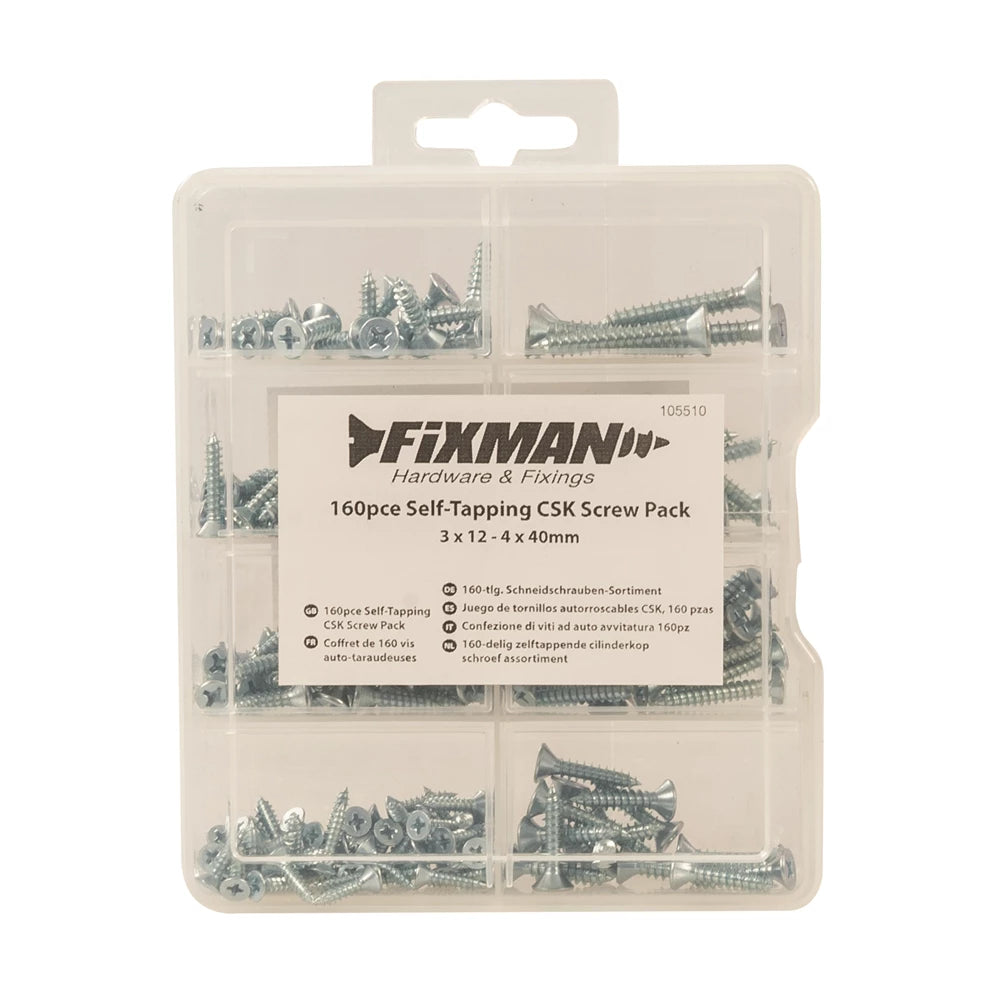 Fixman Self-Tapping Screws Pack