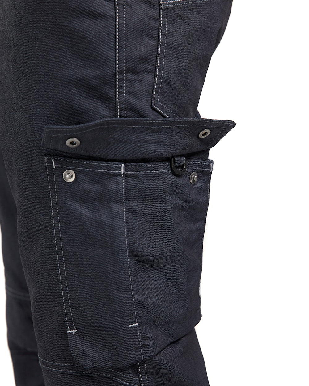 Blaklader Service Trousers Denim Stretch 1439 #colour_navy-blue