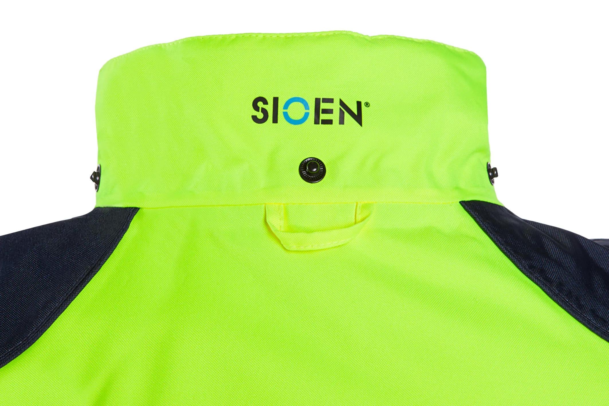 Sioen Alford Hi-Vis Bomber Jacket With Detachable Sleeves