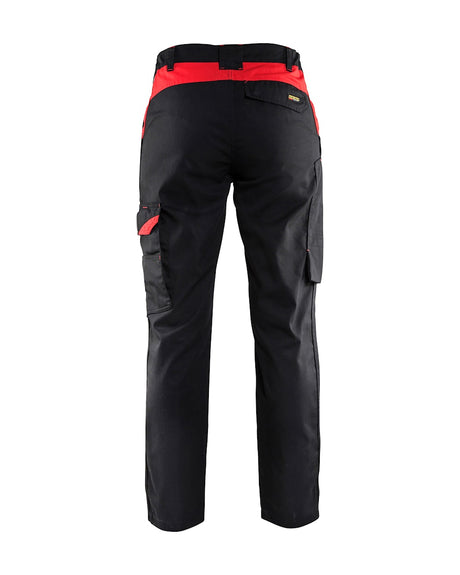 Blaklader Women's Industry Trousers 7104 #colour_black-red