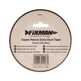 Fixman Super Heavy Duty Duct Tape - 50mm x 50m Silver