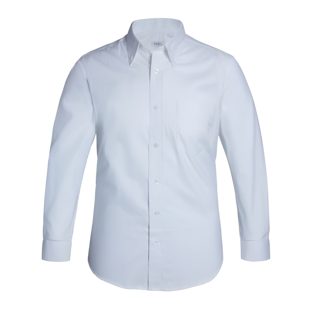 Future Garments Aqua Oxford Shirt Long Sleeve