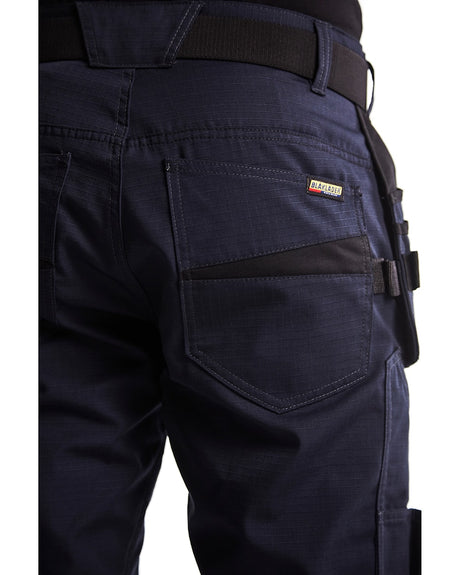 Blaklader Service Shorts with Nailpockets 1494 #colour_dark-navy-black