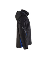 Blaklader Shell Jacket 4790 #colour_black-cornflower-blue