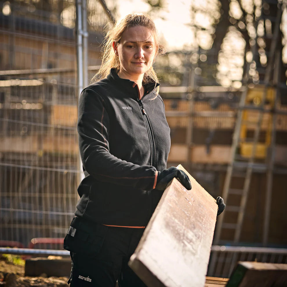 Scruffs Women's Harbour Worker Microfleece Lightweight Work Fleece