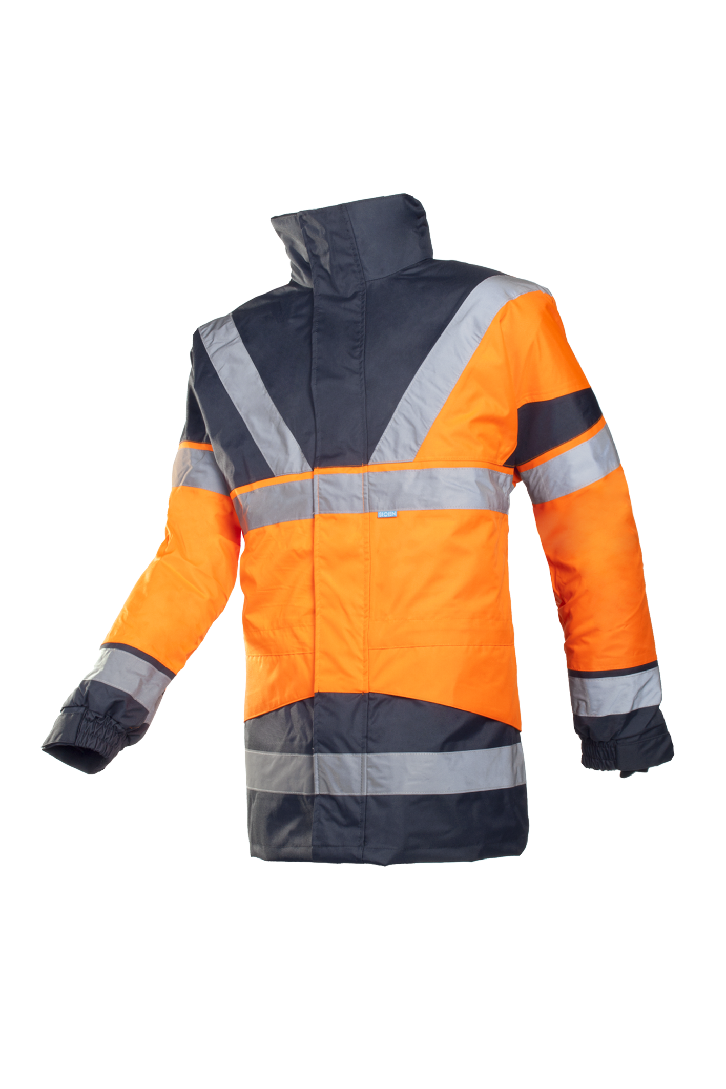Sioen Skollfield Hi-Vis Rain Jacket With Detachable Bodywarmer