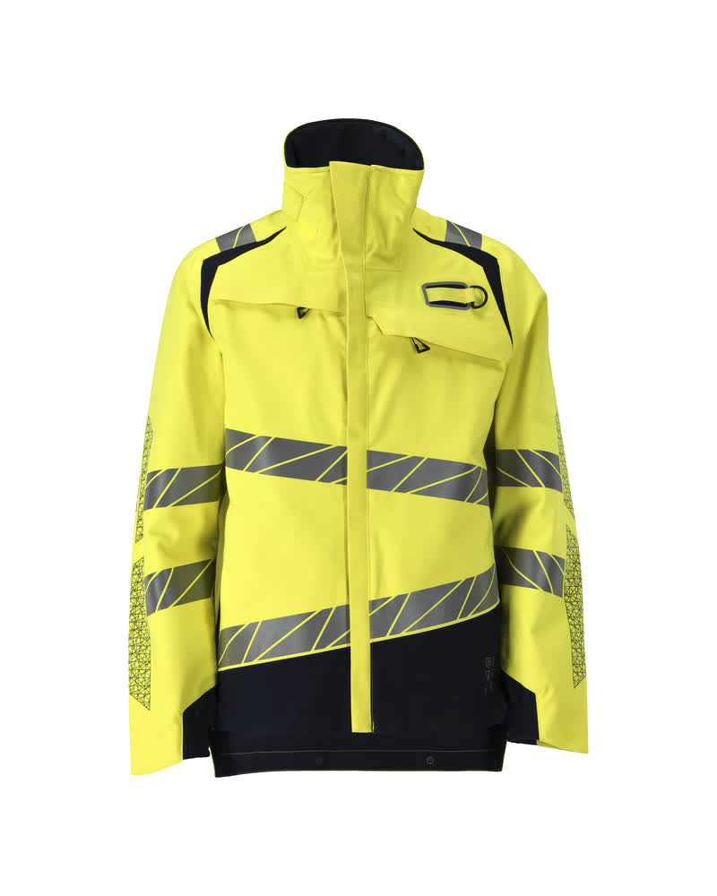 MASCOT Accelerate Multisafe Outer Shell Jacket 21301 – Hi-Vis FR Waterproof