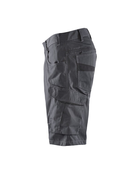 Blaklader Service Shorts 1499 #colour_mid-grey-black