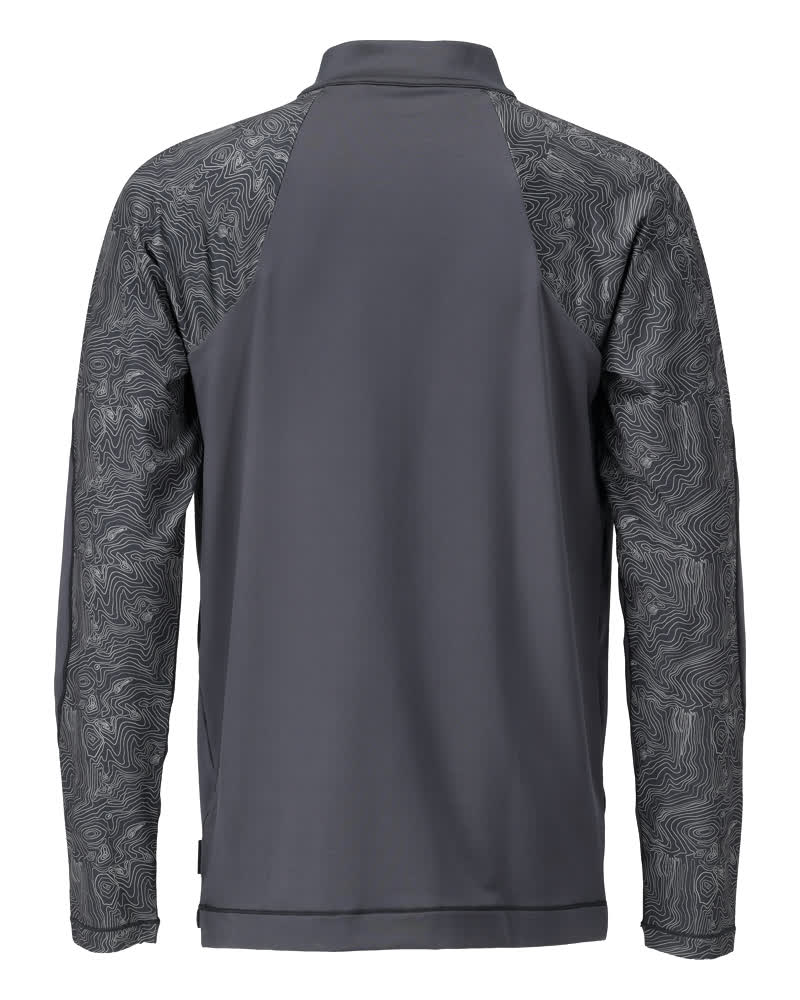 Mascot Customized T-Shirt, Long-Sleeved, With Half Zip 22681