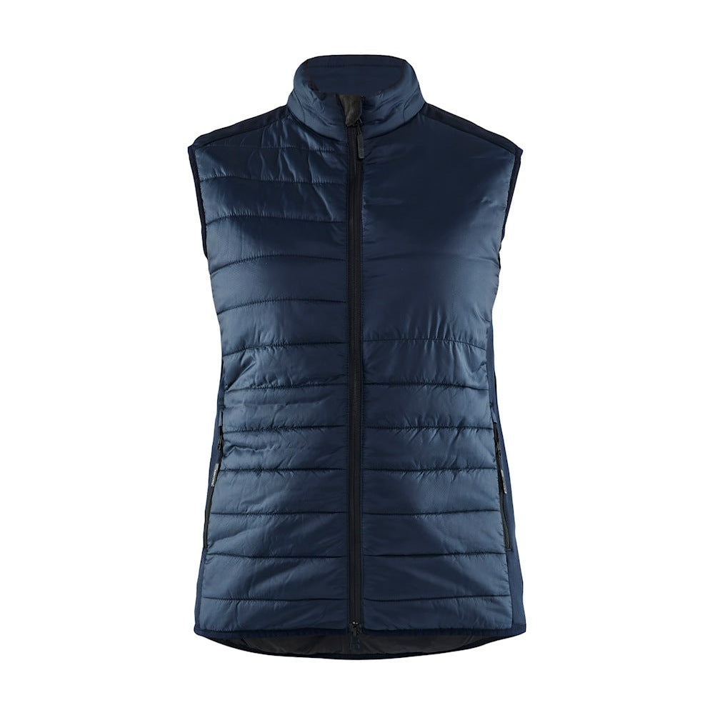 Blaklader Vest Warm-Lined Women 3864 #colour_dark-navy-blue