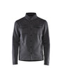 Blaklader Pique Fleece Shirt Jacket 3232 #colour_black-melange