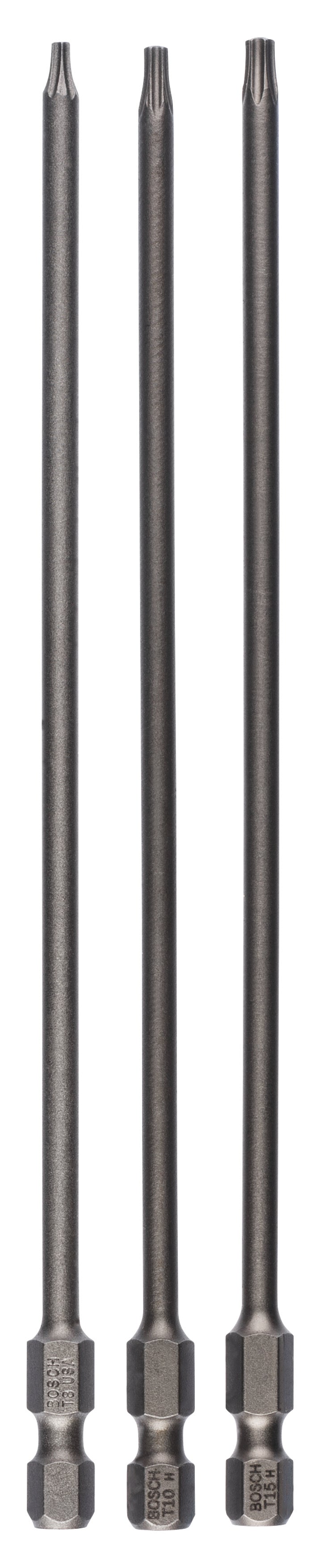 Bosch Professional 152mm T Screwdriver Bit Set (3 pieces)