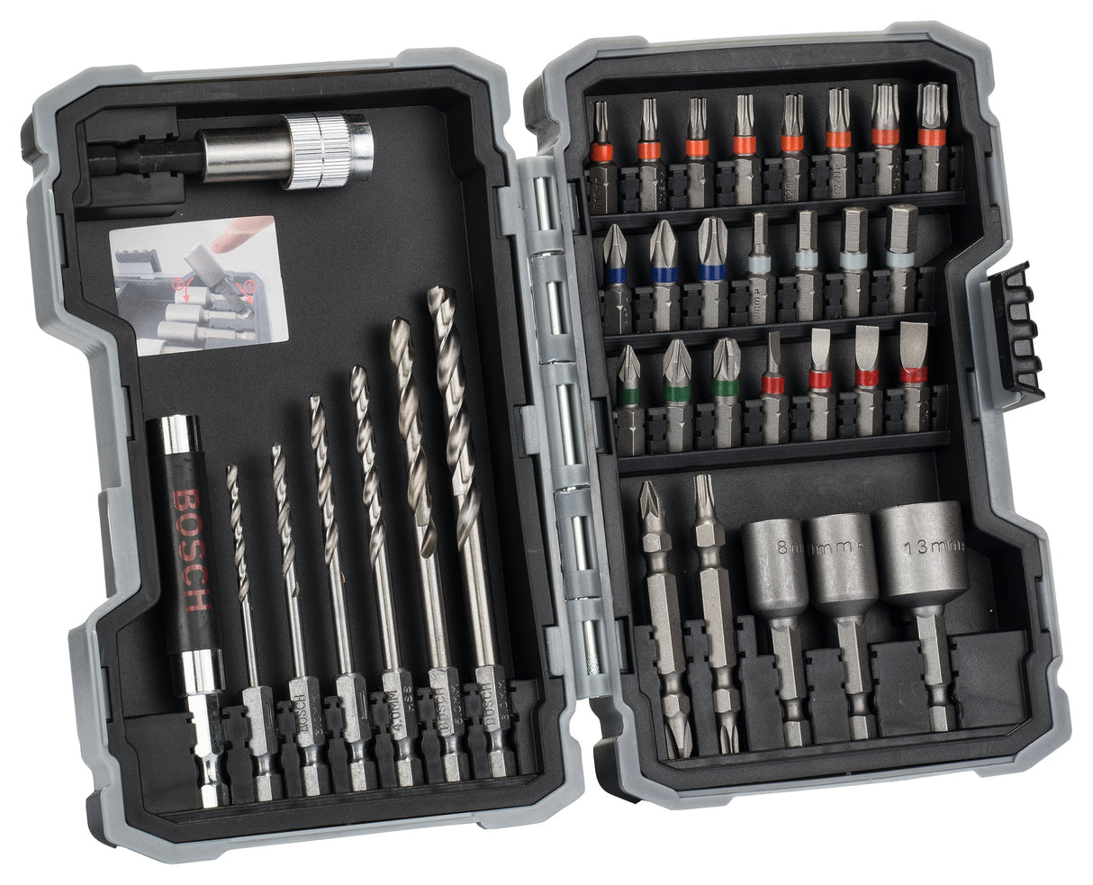 Bosch Professional 35-Piece PRO Mixed Set - Metal