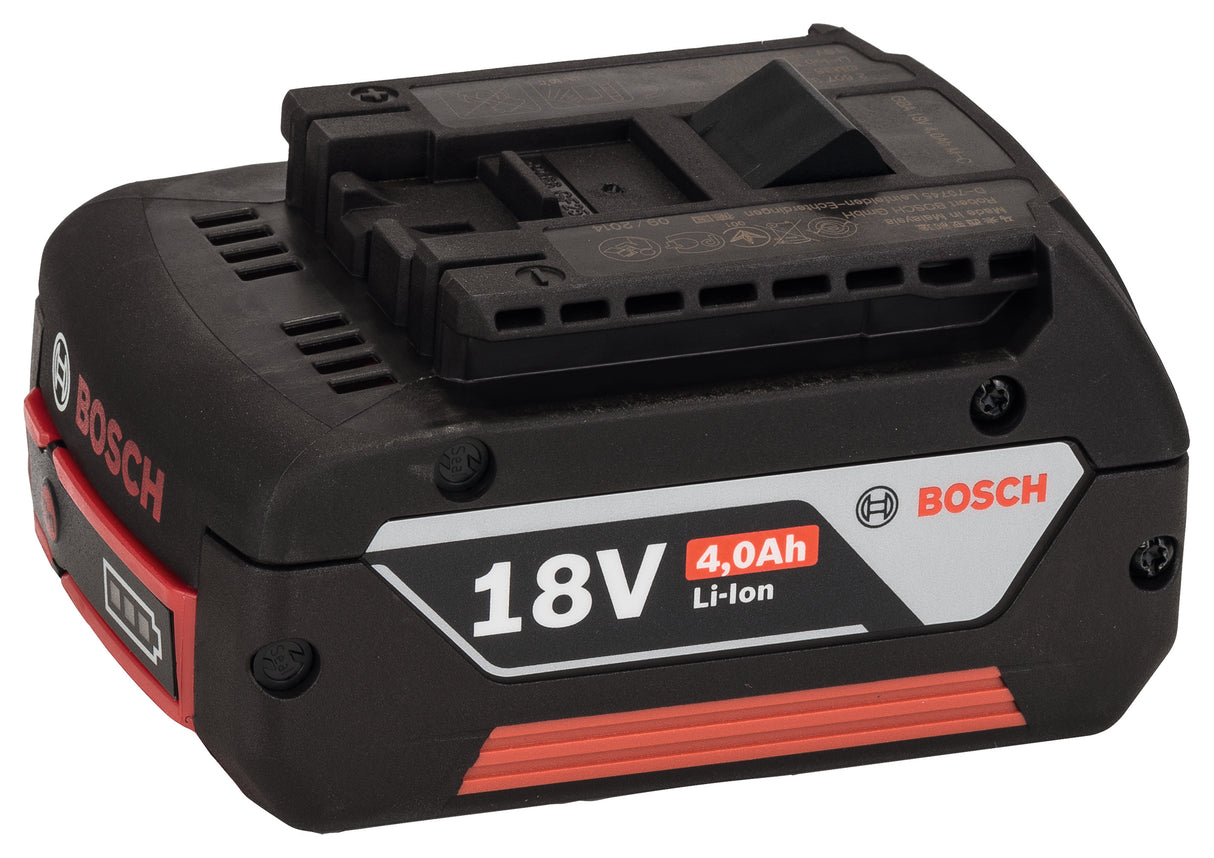 Bosch Professional 18V 4.0 Ah Slide-in Li-Ion Battery With ECP & CLI (PRO)