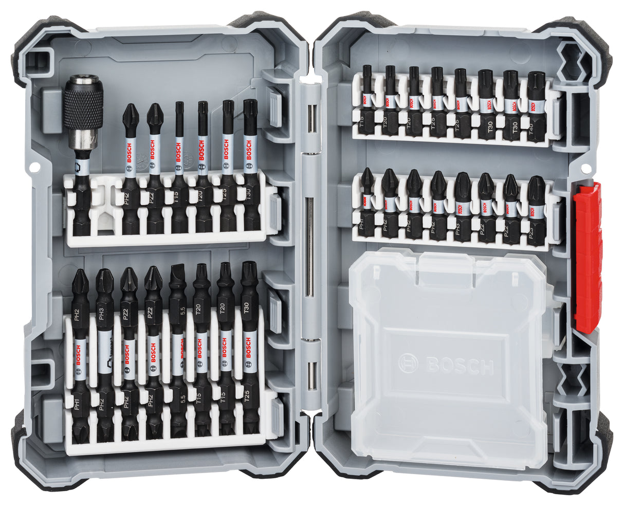 Bosch Professional Case L - 31pcs Screwdriver Bit Set (Without Socket Set)