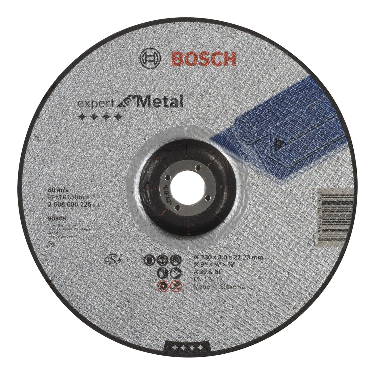 Bosch Professional Metal Cutting Disc with Depressed Centre A 30 S BF - 230mm x 3.0mm