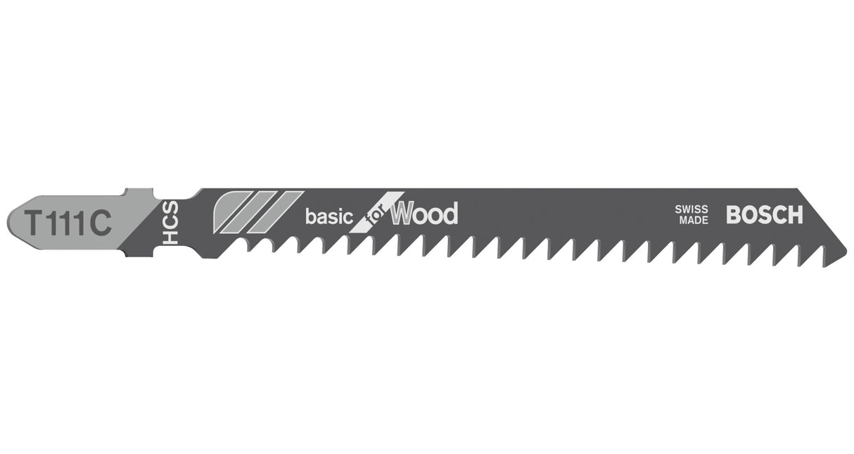 Bosch Professional Jigsaw Blade T111C Basic for Wood