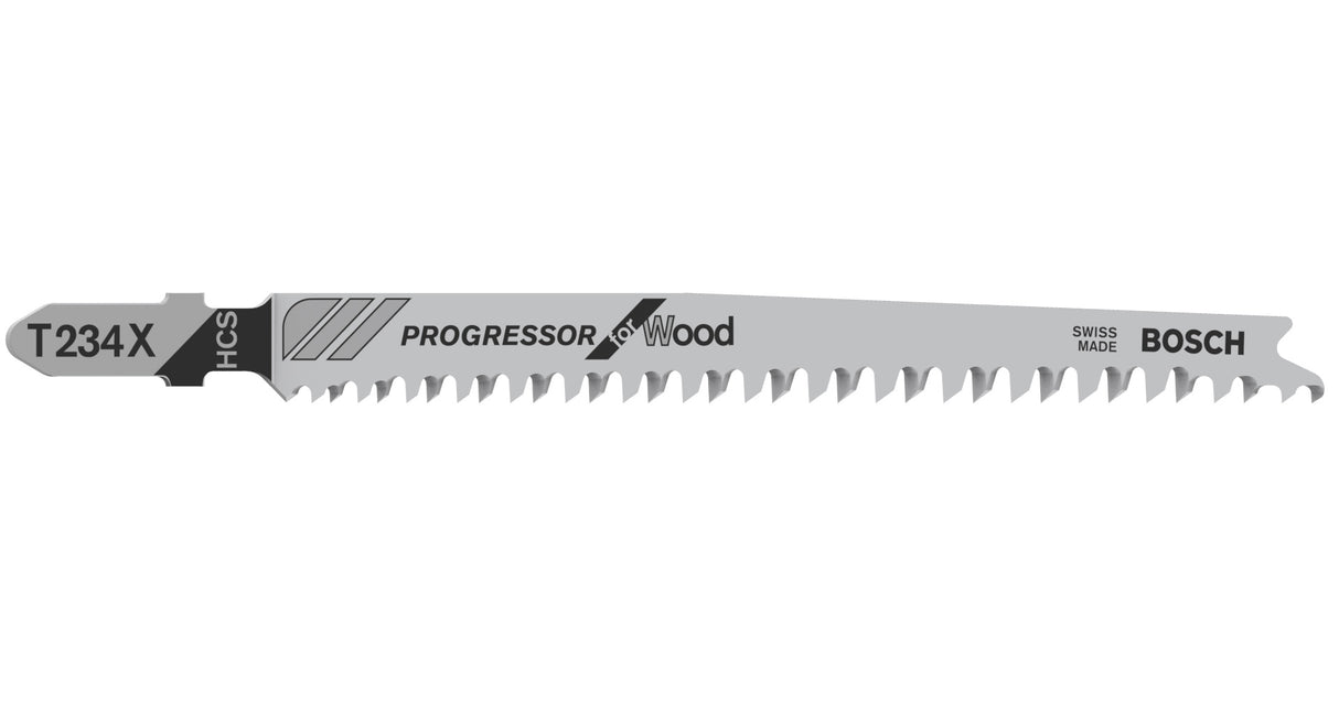 Bosch Professional Jigsaw Blade T234X Progressor for Wood