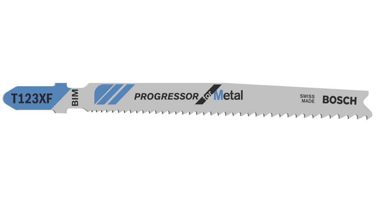 Bosch Professional Jigsaw Blade T123XF Progressor for Metal