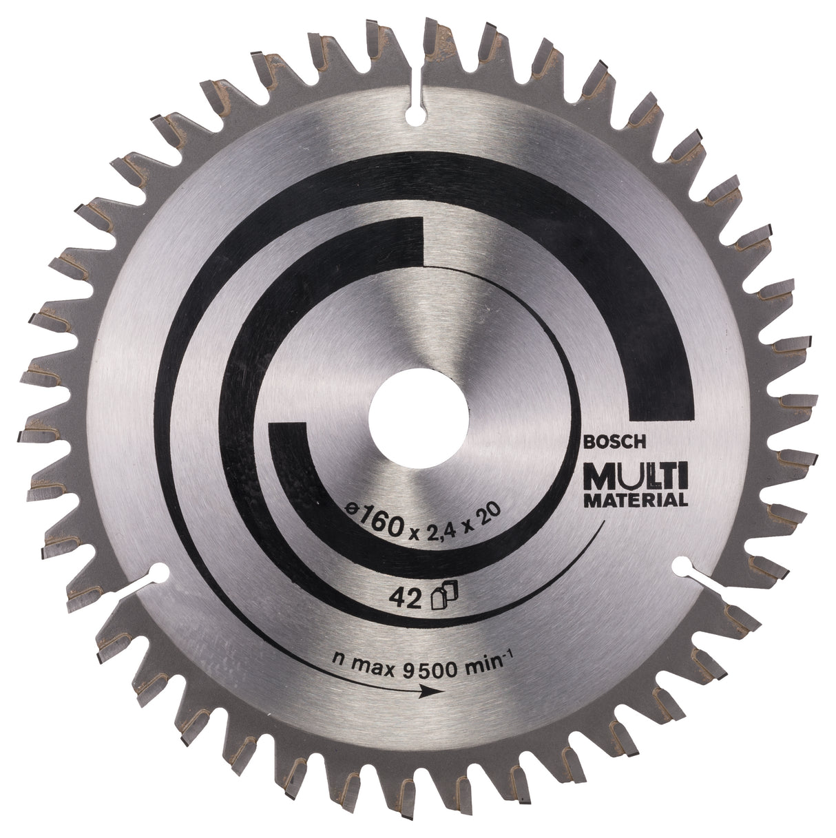 Bosch Professional Multi Material Circular Saw Blade - 160 x 20/16 x 2.4mm, 42 Teeth