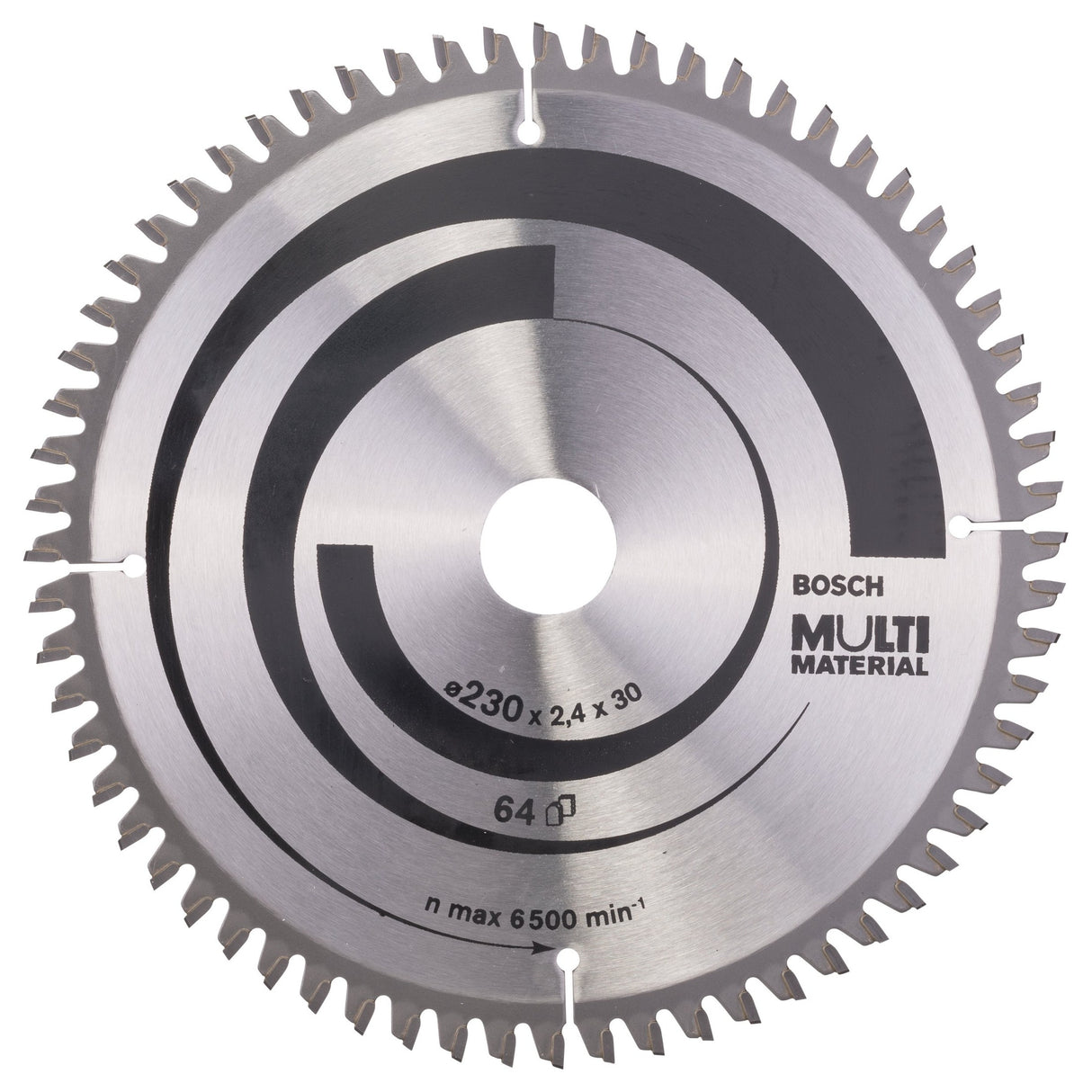 Bosch Professional Multi Material Circular Saw Blade - 230mm x 30mm x 2.4mm, 64 Teeth