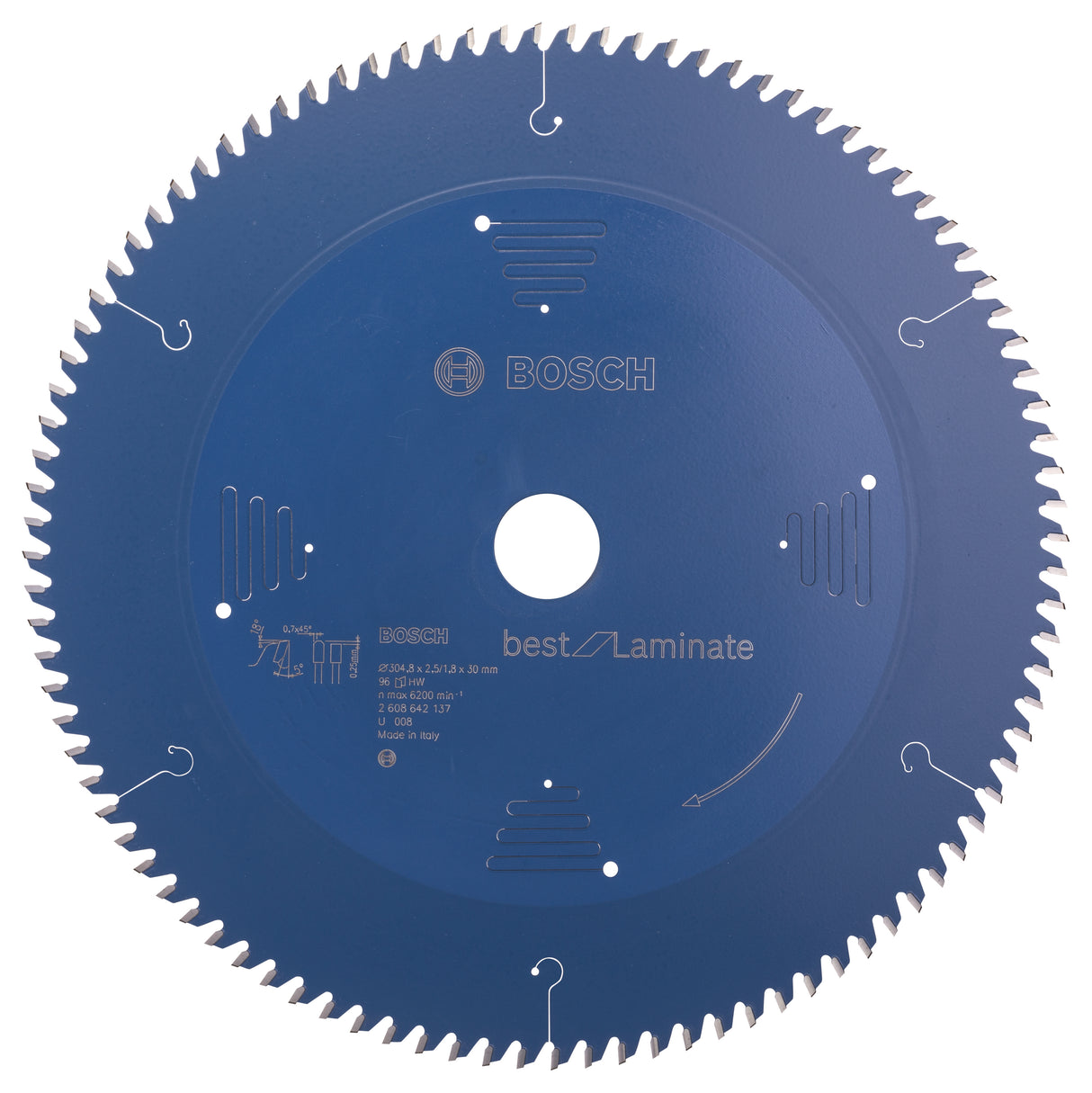 Bosch Professional Laminate Circular Saw Blade - 305 x 30 x 2.5 mm, 96 Teeth