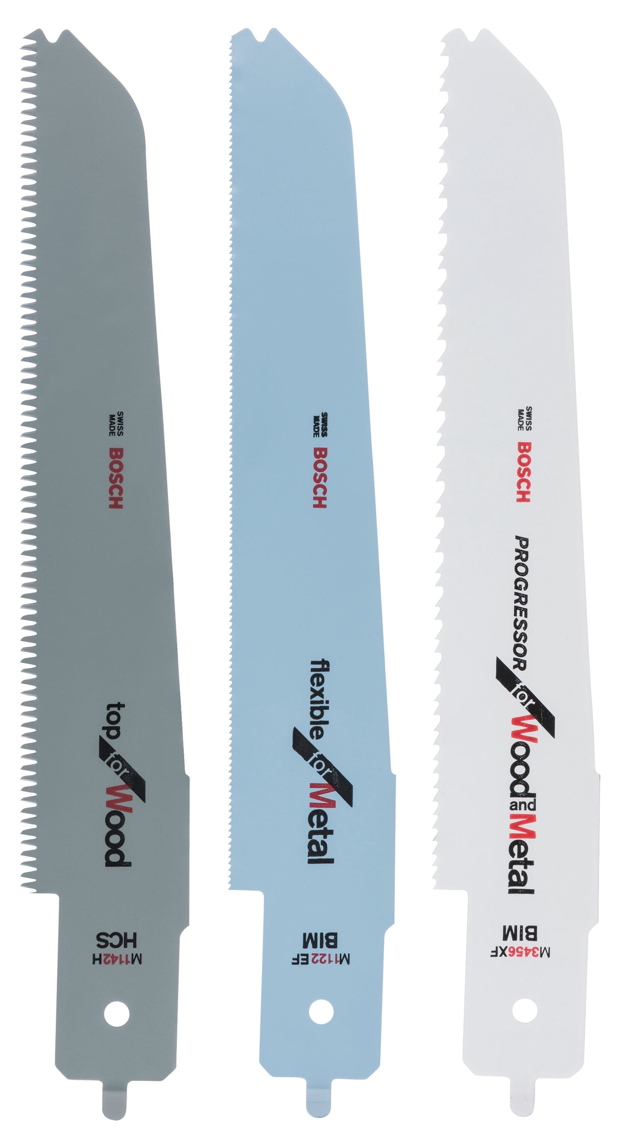 Bosch Professional RSB 3-Piece Set for Wood and Metal with PFZ500E (M-Shank)