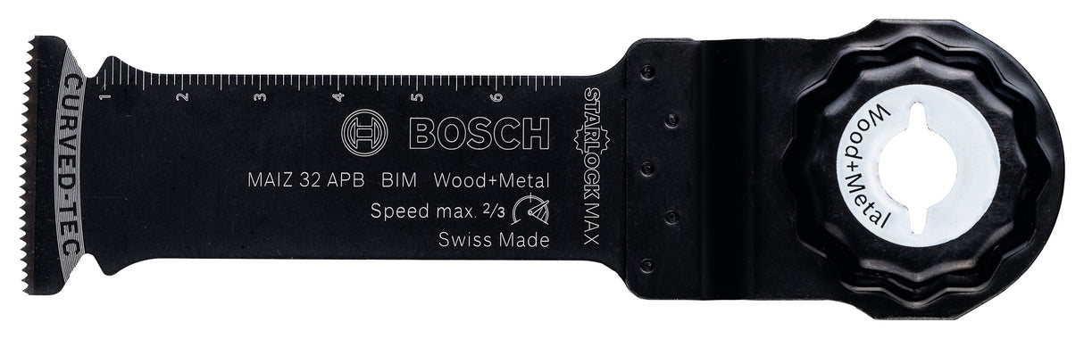 Bosch Professional Starlock Max MAIZ 32 APB BIM Wood+Metal C-Tec 10 Pack