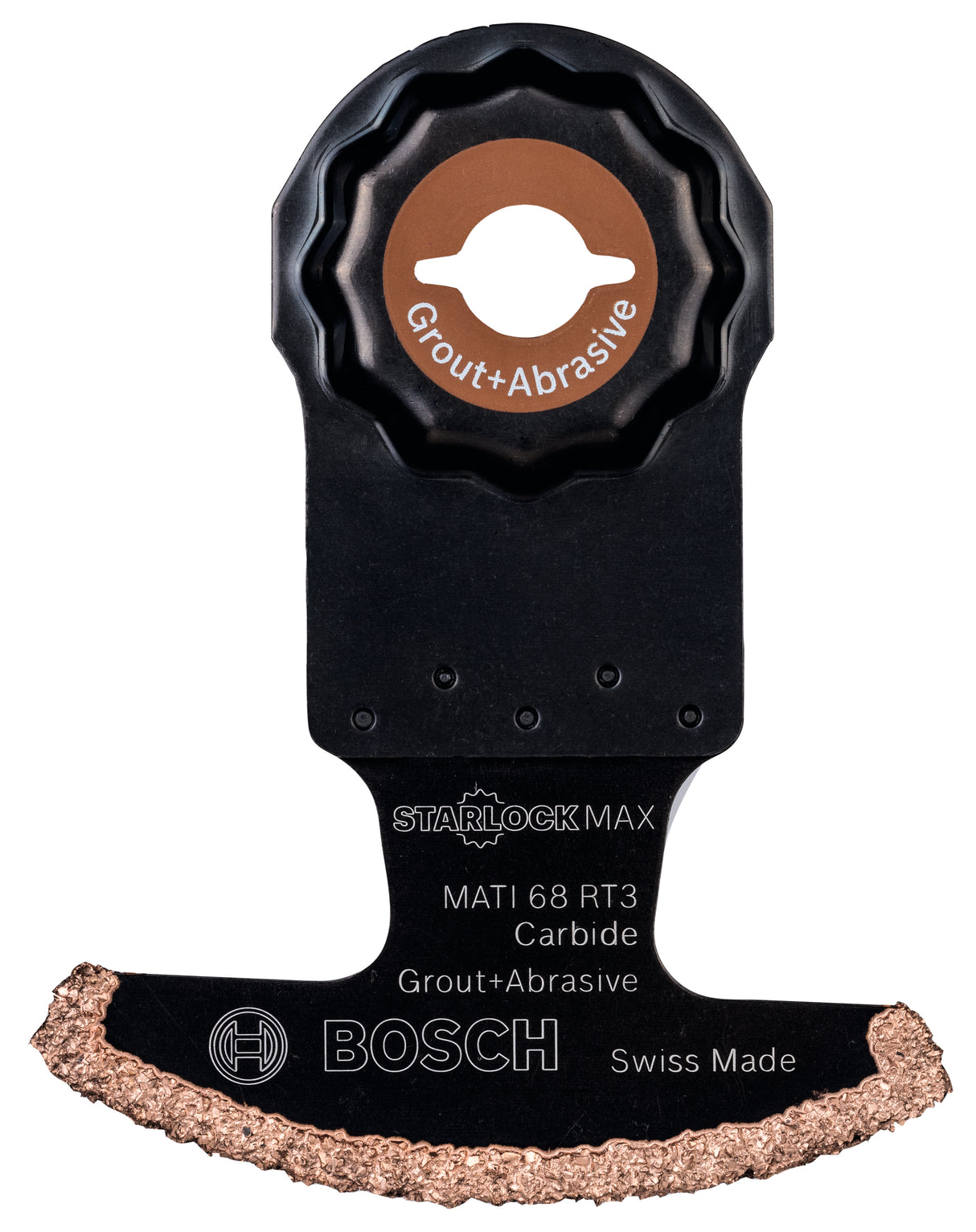 Bosch Professional Starlock Max MATI 68 RT3 Carbide Grout and Abrasive, 1 Pack