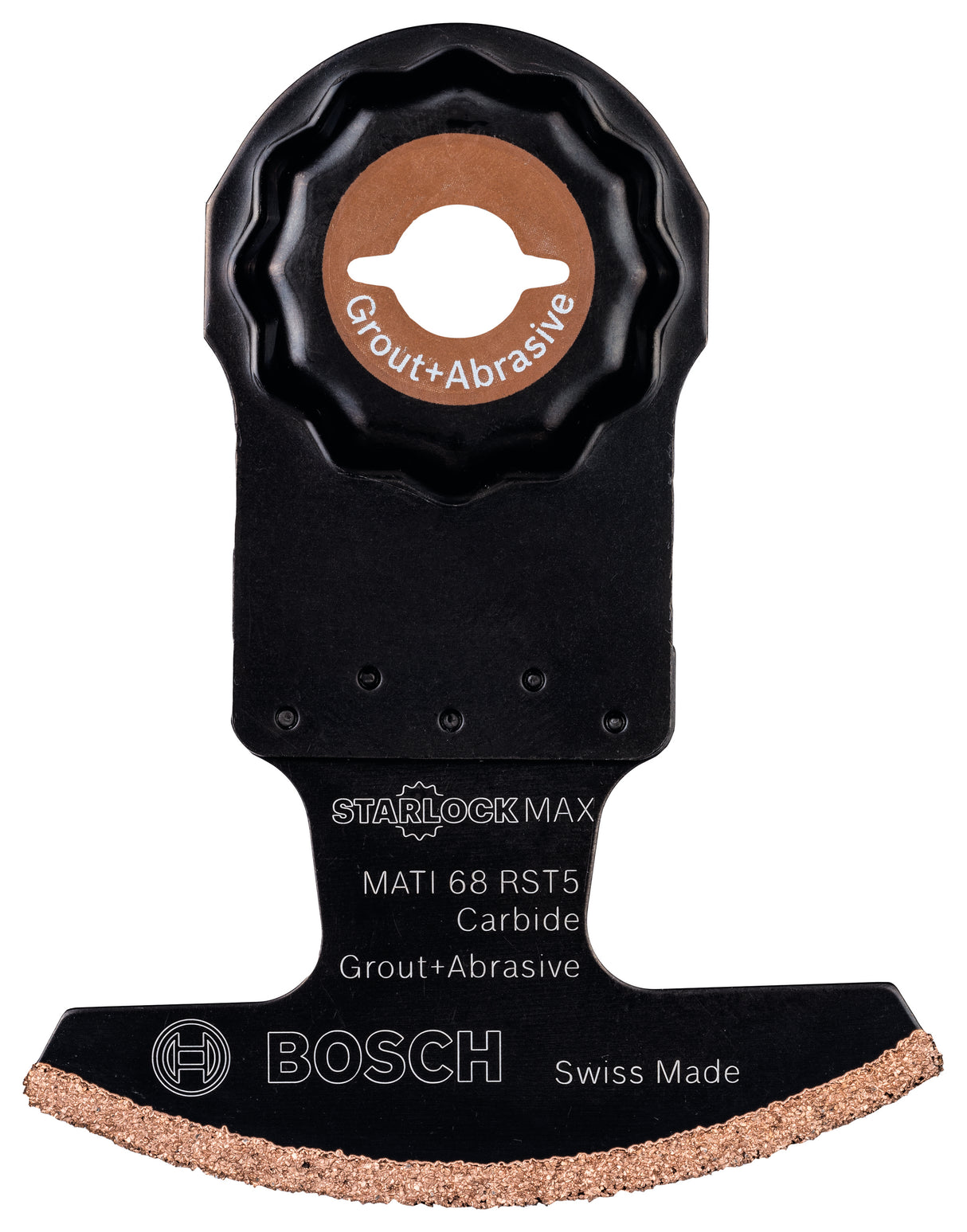 Bosch Professional Starlock Max MATI 68 RST5 Carbide Grout and Abrasive - 1 Pack