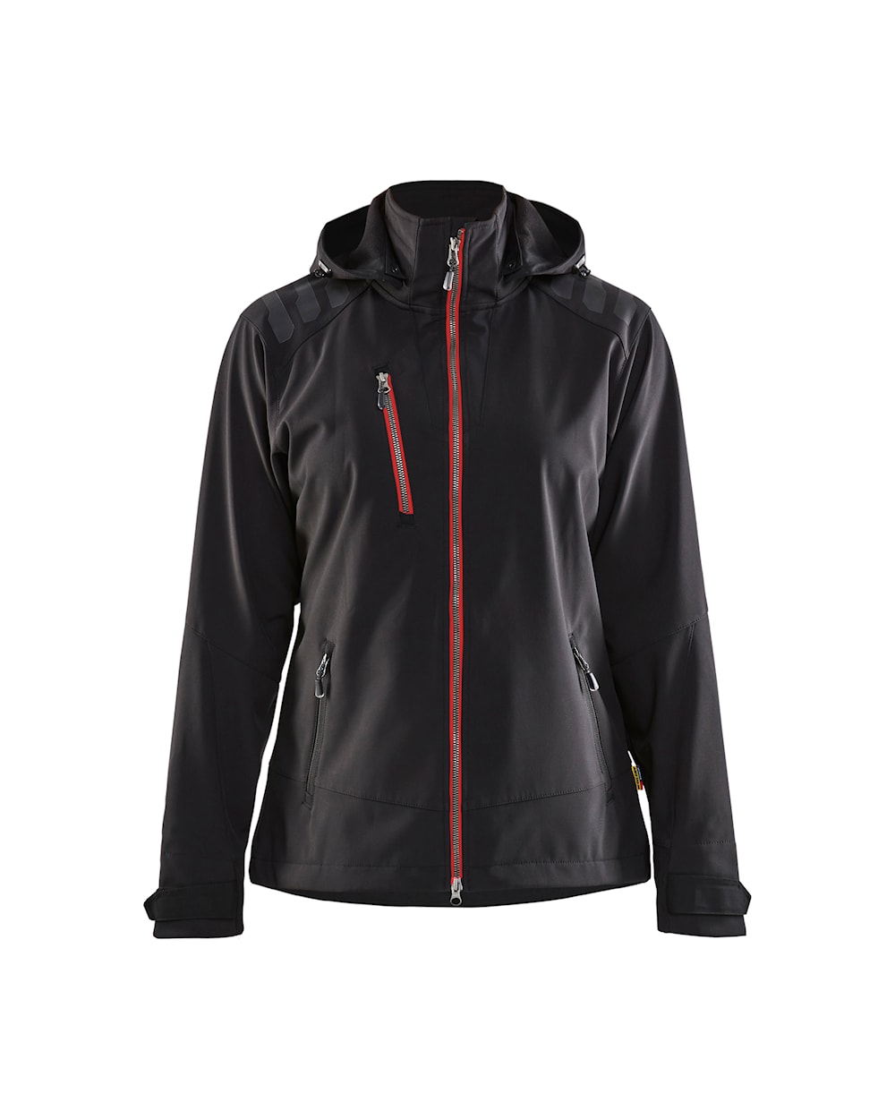 Blaklader Women's Softshell Jacket 4719 #colour_black-red